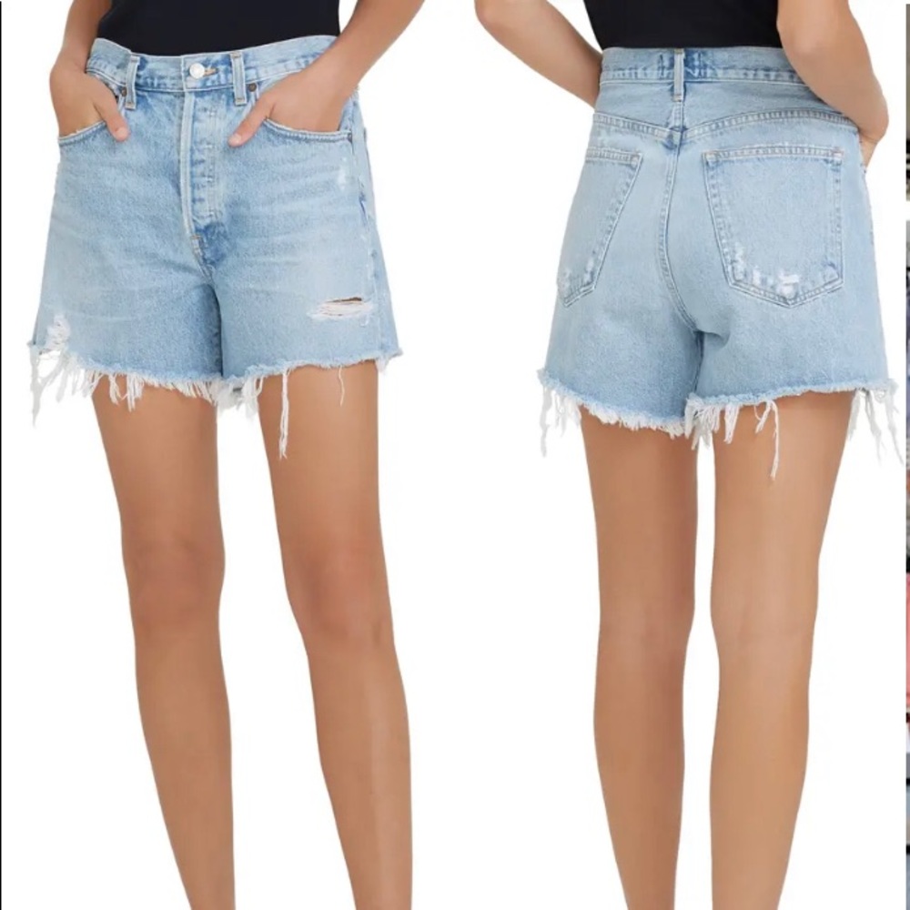 AGOLDE Parker High Waist Cutoff Denim Shorts
AGOLDE size 26